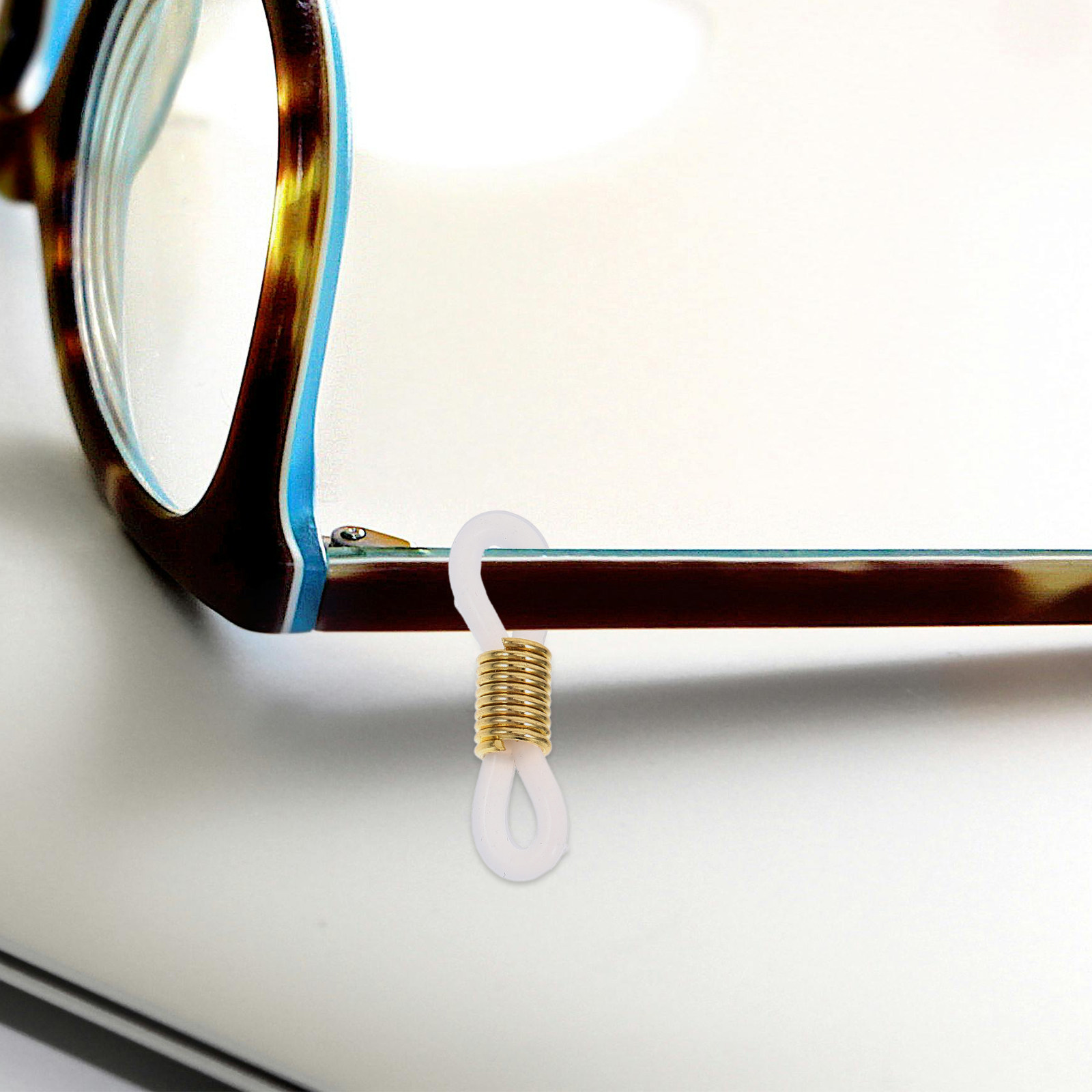 Sunglass Retainer Cord - 100 pezzi di terminali per catenelle