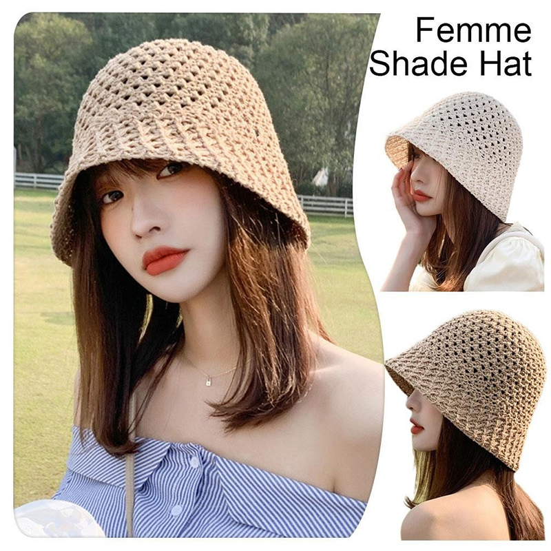 Nuove ragazze cappello da sole - Bucket Hat Straw recensione e prezzo