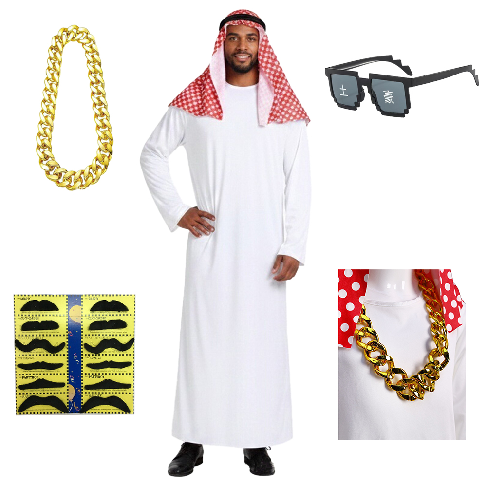Costume da Arabo per Uomo con  - Sunglass Retainer Cord recensione e prezzo